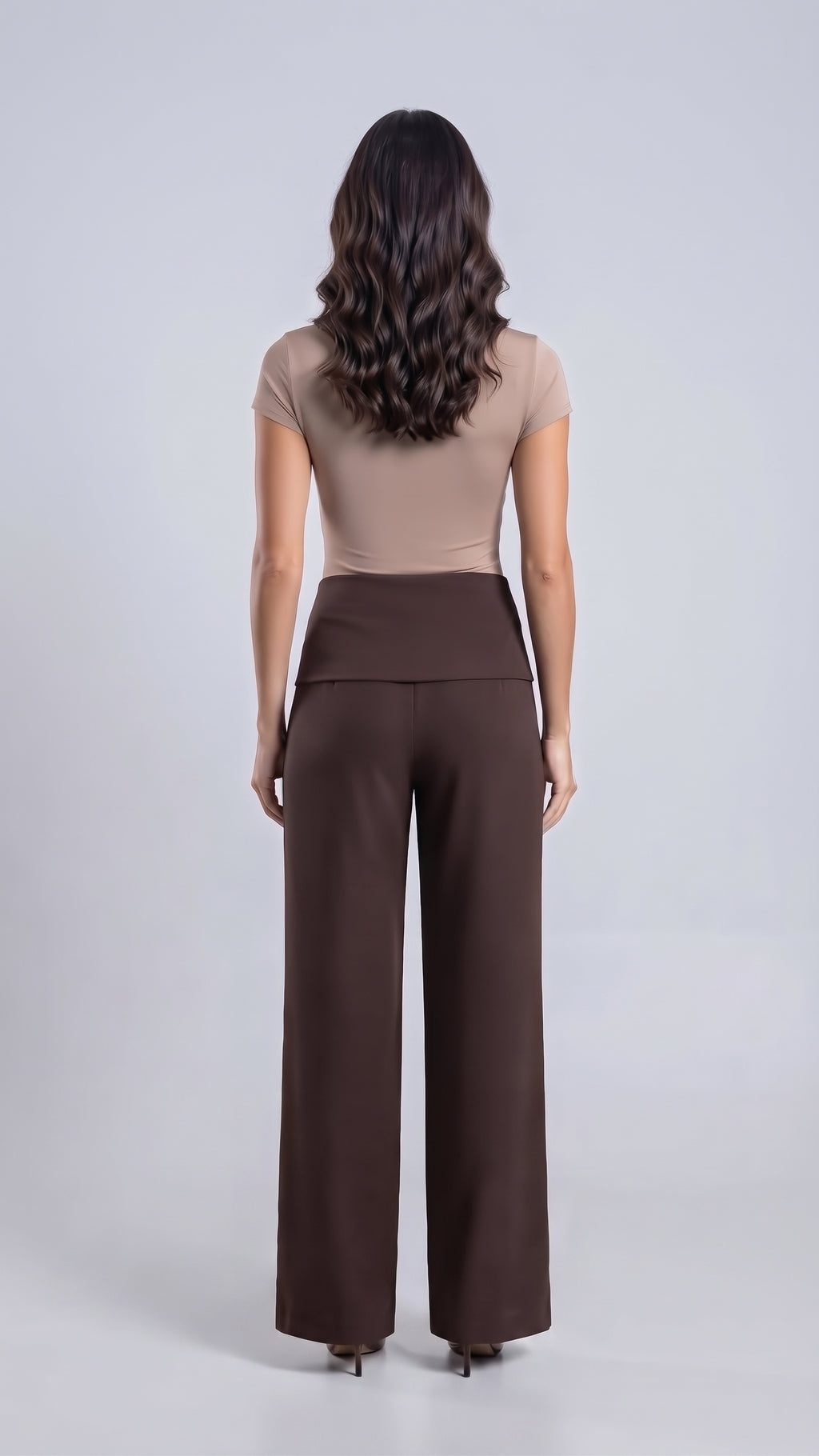 Pantalón Fluido con Lazo en la Cintura