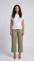 Blusa con Detalle Cruzado y Lazo Lateral