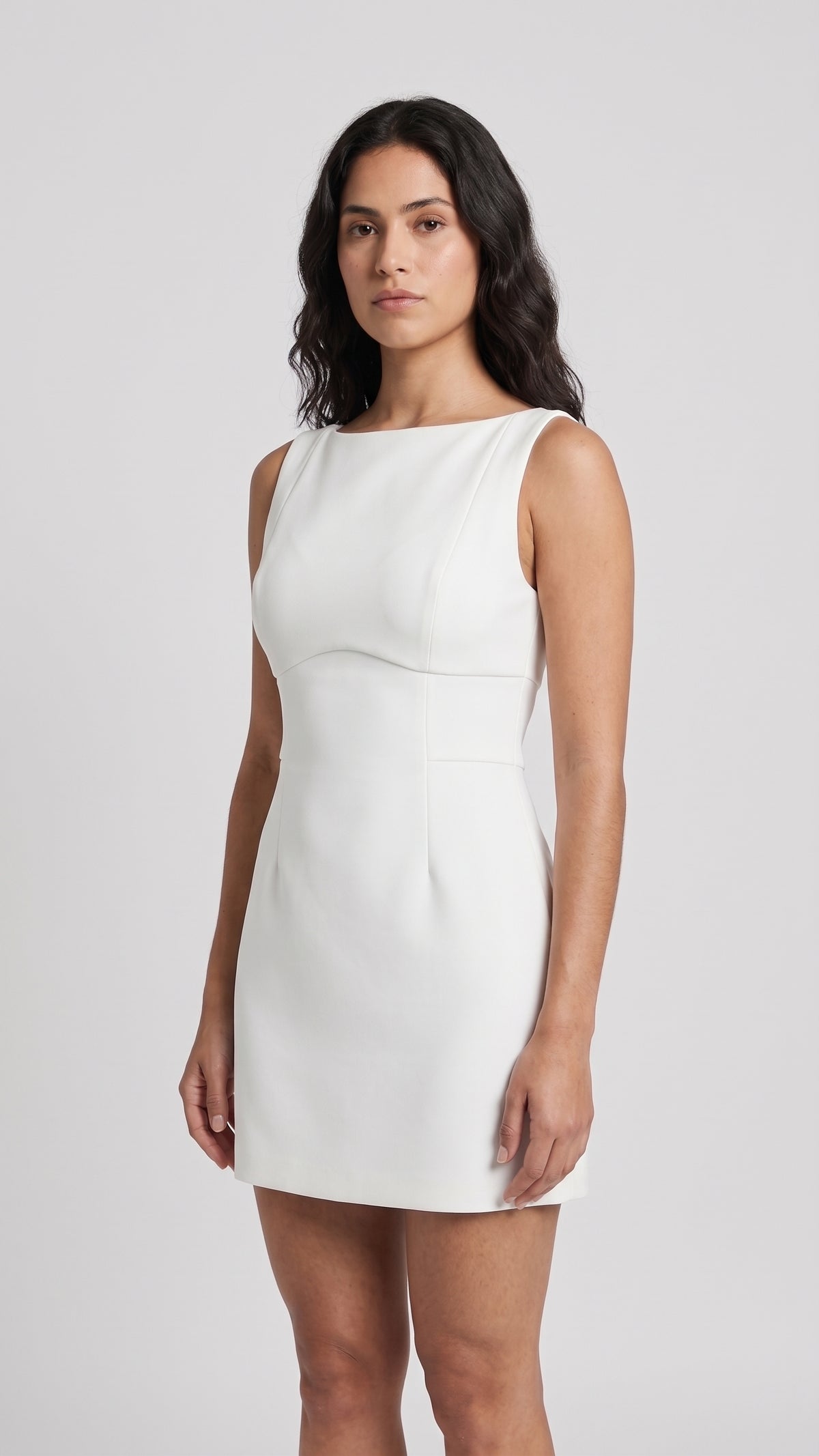 Vestido Mini de Sastrería Estructurada