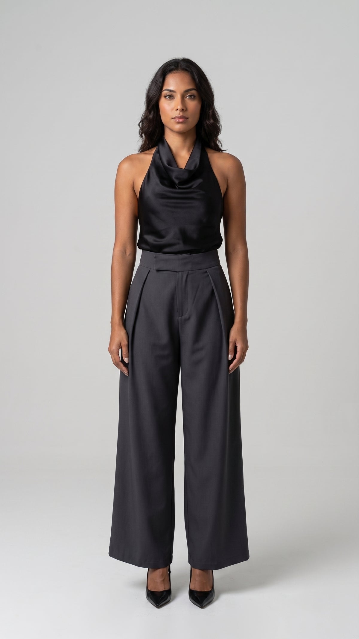 Pantalón Sastre Wide-Leg