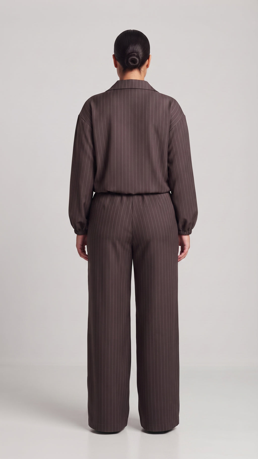 Conjunto Sastre Chaqueta y Pantalón Wide-Leg