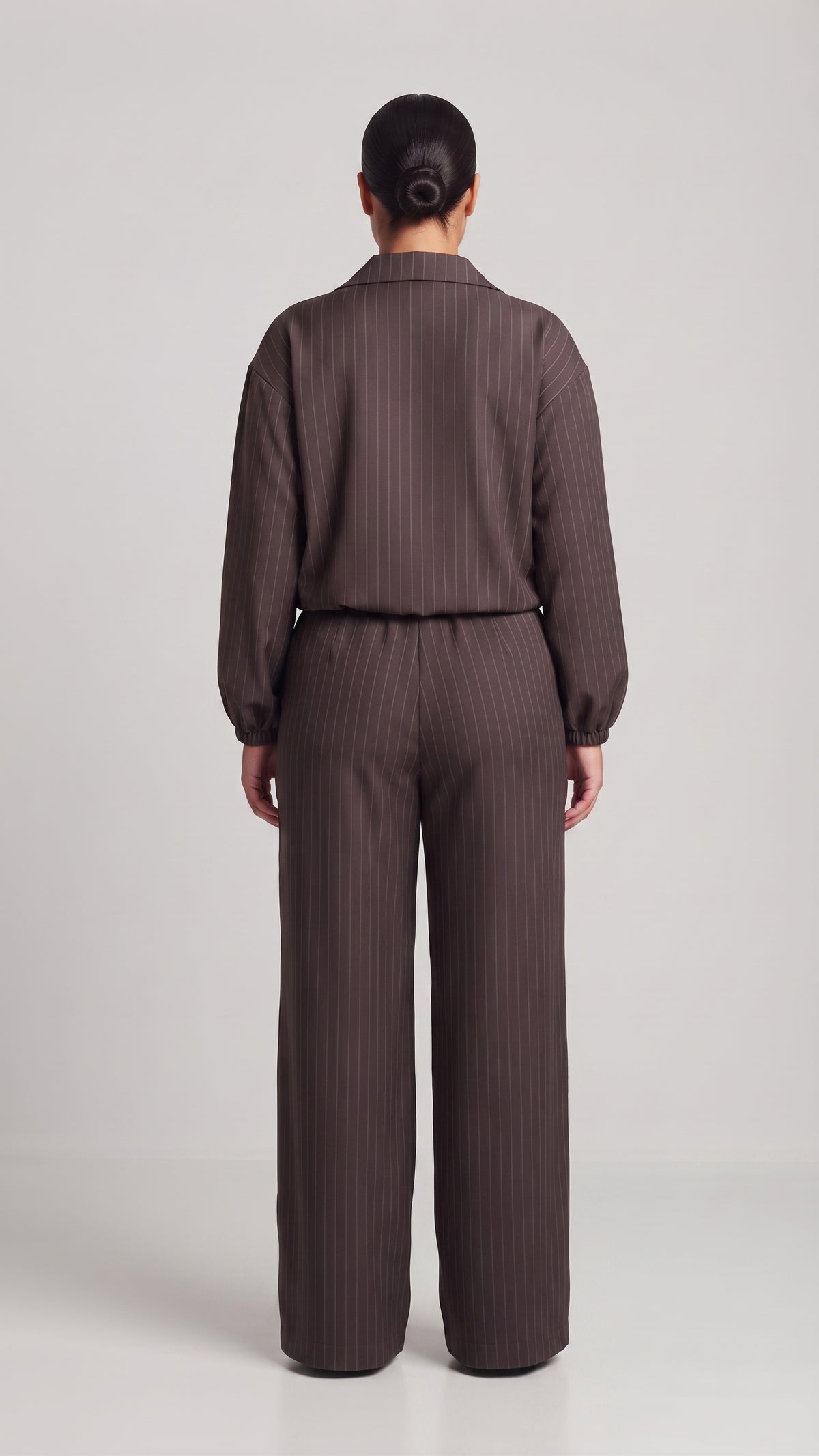 Conjunto Sastre Chaqueta y Pantalón Wide-Leg