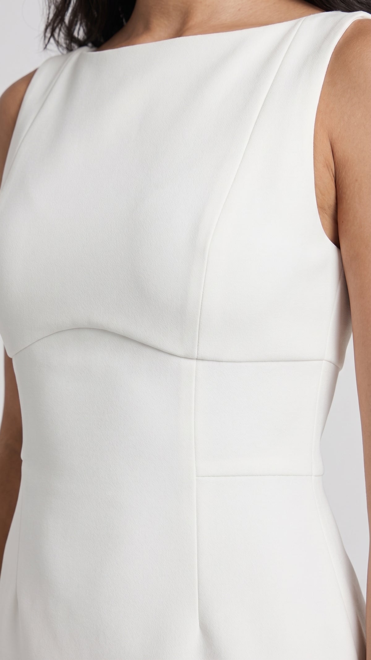 Vestido Mini de Sastrería Estructurada