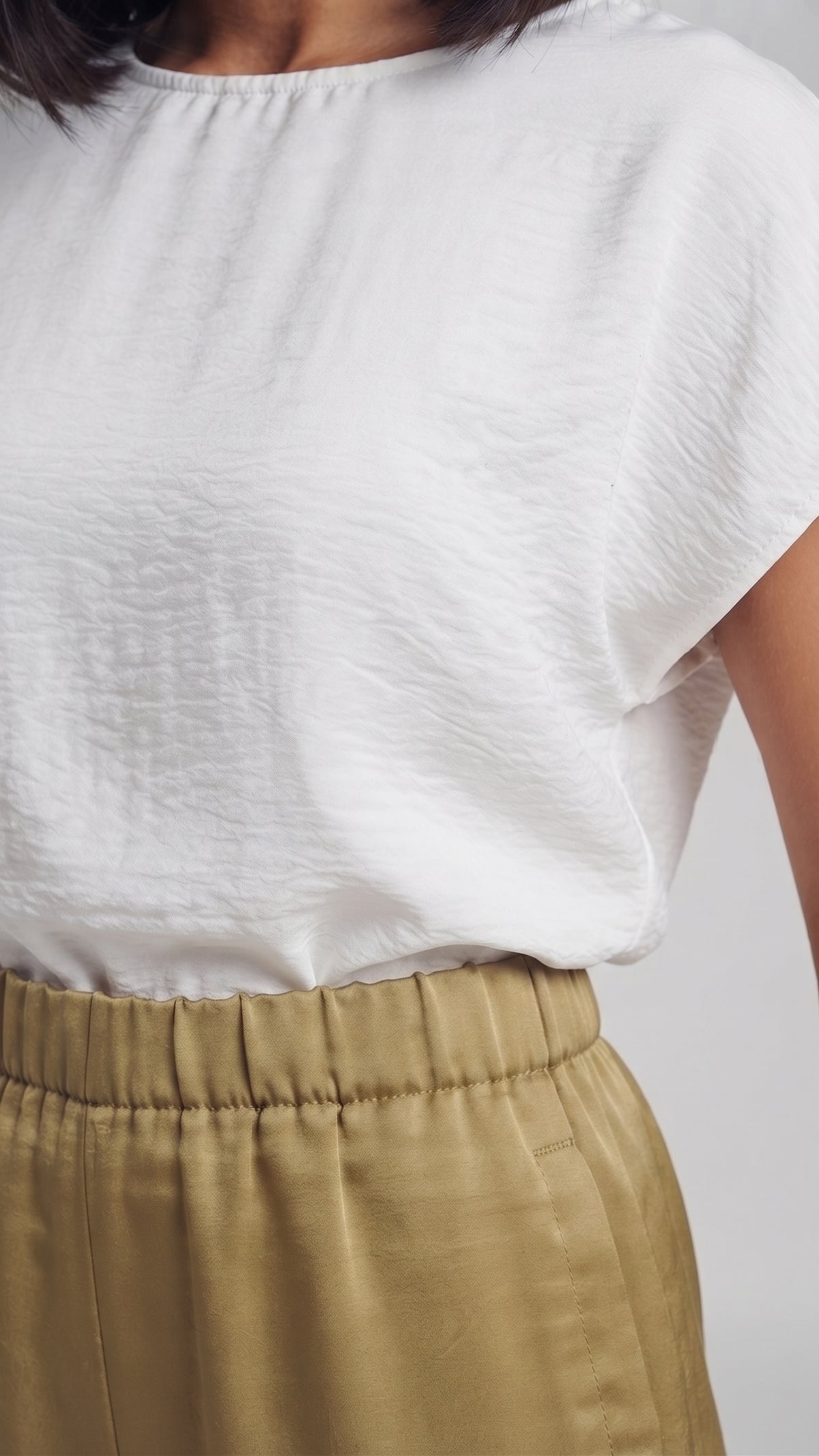 Pantalón Fluido con Cintura Elástica